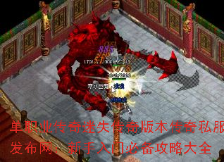 单职业传奇迷失传奇版本传奇私服发布网:新手入门必备攻略大全 单职业传奇迷失传奇版本传奇私服发布网:新手入门必备攻略大全