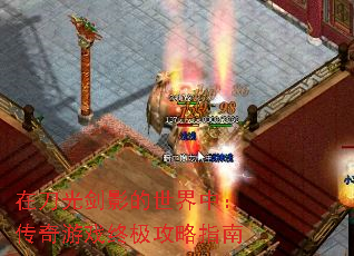 在刀光剑影的世界中:传奇游戏终极攻略指南 在刀光剑影的世界中:传奇游戏终极攻略指南