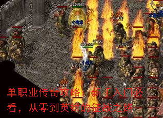 单职业传奇攻略:新手入门必看,从零到英雄的征战之路 单职业传奇攻略:新手入门必看,从零到英雄的征战之路