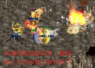 神魔双雄征战玛法:敏捷战士与法术道士横扫天下 神魔双雄征战玛法:敏捷战士与法术道士横扫天下