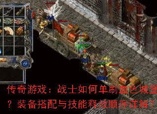 ������Ϸ��սʿ��ε�ˢѪɫ�Ǳ���װ�������뼼���ͷ�˳����⣿