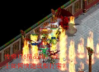 传奇176精品雨,战士如何快速成型打宝? 传奇176精品雨,战士如何快速成型打宝?
