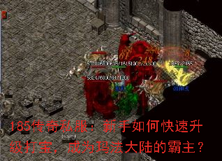 185传奇私服:新手如何快速升级打宝,成为玛法大陆的霸主? 185传奇私服:新手如何快速升级打宝,成为玛法大陆的霸主?