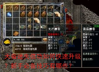 天蚕迷失倍功如何快速升级?新手必备技巧有哪些? 天蚕迷失倍功如何快速升级?新手必备技巧有哪些?