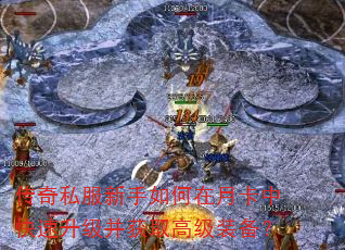 传奇私服新手如何在月卡中快速升级并获取高级装备? 传奇私服新手如何在月卡中快速升级并获取高级装备?