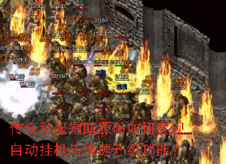 传奇私服辅助源码如何实现自动挂机与快速升级功能? 传奇私服辅助源码如何实现自动挂机与快速升级功能?