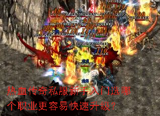 热血传奇私服新手入门选哪个职业更容易快速升级? 热血传奇私服新手入门选哪个职业更容易快速升级?
