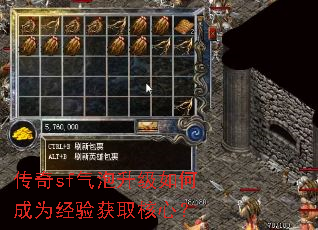 传奇sf气泡升级如何成为经验获取核心? 传奇sf气泡升级如何成为经验获取核心?