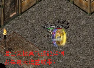道士无极真气技能如何发挥最大增益效果? 道士无极真气技能如何发挥最大增益效果?
