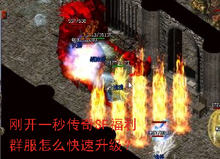 刚开一秒传奇SF福利群服怎么快速升级? 刚开一秒传奇SF福利群服怎么快速升级?
