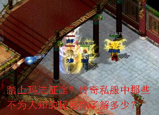 踏上玛法征途?传奇私服中那些不为人知的秘密你了解多少? 踏上玛法征途?传奇私服中那些不为人知的秘密你了解多少?