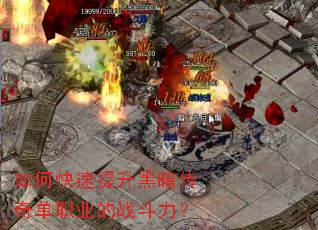 如何快速提升黑暗传奇单职业的战斗力? 如何快速提升黑暗传奇单职业的战斗力?