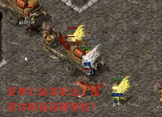 至尊打金单职业:提现攻略秘籍哪里找? 至尊打金单职业:提现攻略秘籍哪里找?