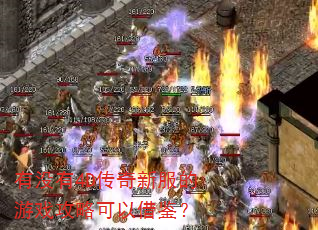 有没有4D传奇新服的游戏攻略可以借鉴? 有没有4D传奇新服的游戏攻略可以借鉴?