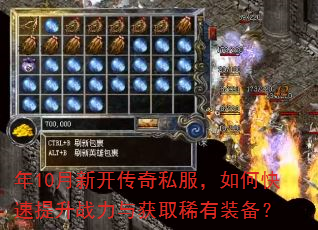 年10月新开传奇私服,如何快速提升战力与获取稀有装备? 年10月新开传奇私服,如何快速提升战力与获取稀有装备?
