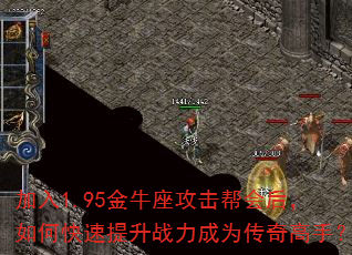 加入1.95金牛座攻击帮会后,如何快速提升战力成为传奇高手? 加入1.95金牛座攻击帮会后,如何快速提升战力成为传奇高手?