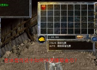在冰雪传说中如何快速赚取金币? 在冰雪传说中如何快速赚取金币?