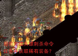 如何完成英雄刺杀命令任务并获取稀有装备? 如何完成英雄刺杀命令任务并获取稀有装备?