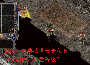 如何在经典盛世传奇私服中快速提升角色等级? 如何在经典盛世传奇私服中快速提升角色等级?