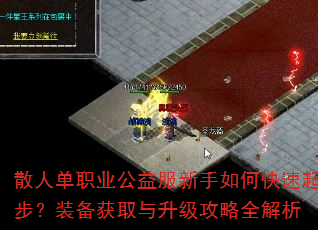 散人单职业公益服新手如何快速起步?装备获取与升级攻略全解析 散人单职业公益服新手如何快速起步?装备获取与升级攻略全解析